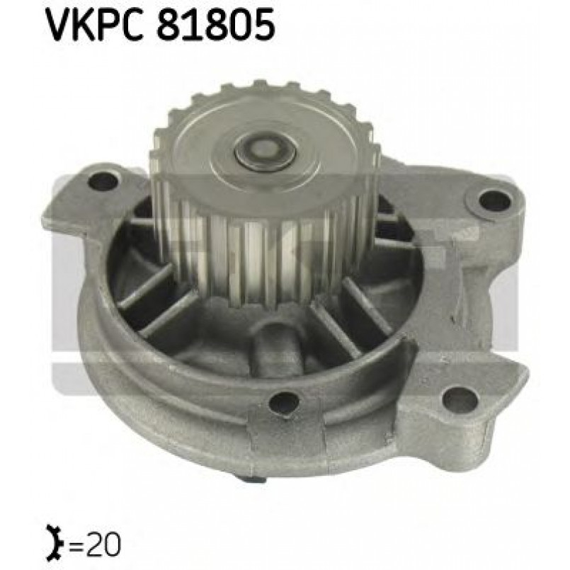 VKPC 81805 SKF - Насос охолоджуючої рідини